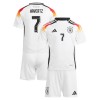 Conjunto (Camiseta+Pantalón Corto) Alemania Kai Havertz 7 Primera Equipación Euro 2024 - Niño